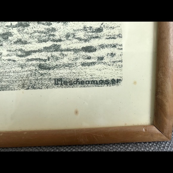 Original Vintage German Lithograph - Picture 6 of 11